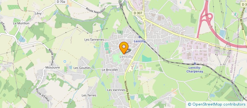 localisation de l'entreprise GIE DES PIERRES DOREES à SAINT-GERMAIN-NUELLES