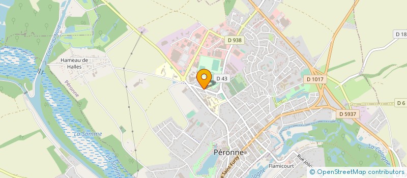 localisation de l'entreprise GIE DES PRODUITS FERMIERS DE HAUTE SOMME à PERONNE