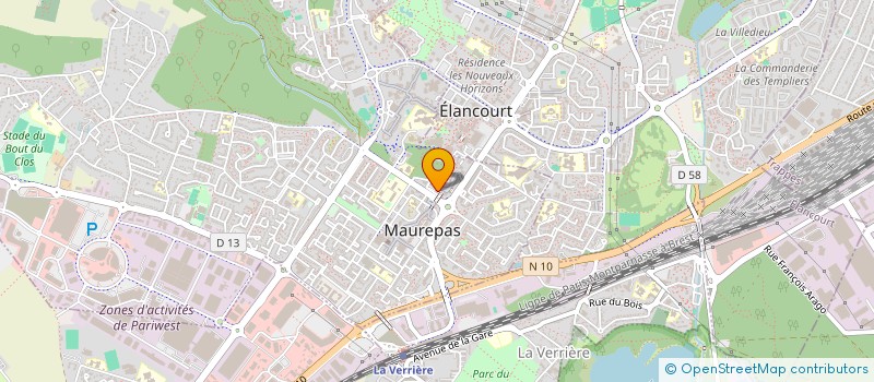 localisation de l'entreprise GIE DES PYRAMIDES  MAUREPAS