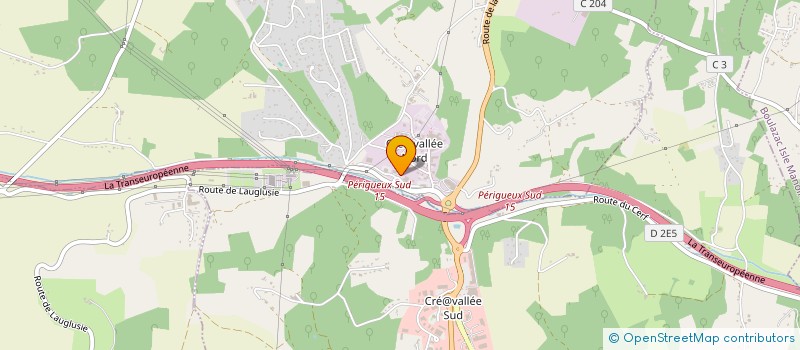 localisation de l'entreprise GIE DES TRUFFICULTEURS D'AQUITAINE  COULOUNIEIX CHAMIERS