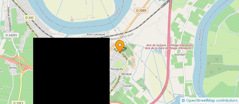 localisation de l'entreprise GIE DES VIGNOBLES DE TOURNEFEUILLE à NEAC