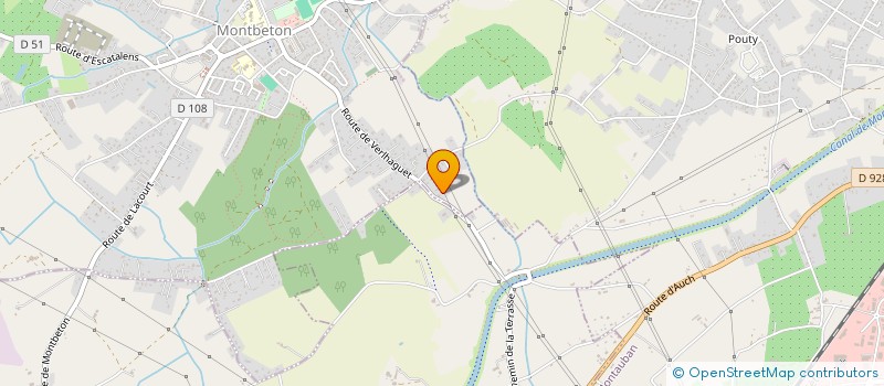 localisation de l'entreprise GIE DOMAINE DE LA PRADE  LACOURT-SAINT-PIERRE