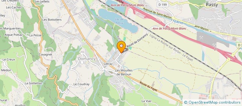 localisation de l'entreprise GIE DOMANCY  DOMANCY