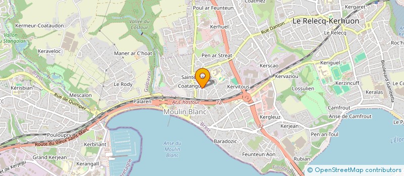 localisation de l'entreprise GIE DU BOIS DE SAPIN à LE RELECQ-KERHUON