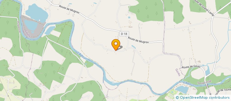 localisation de l'entreprise GIE DU BORDADOUR  GOUTS