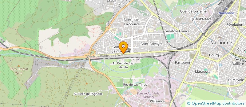 localisation de l'entreprise GIE DU MINERVOIS à NARBONNE
