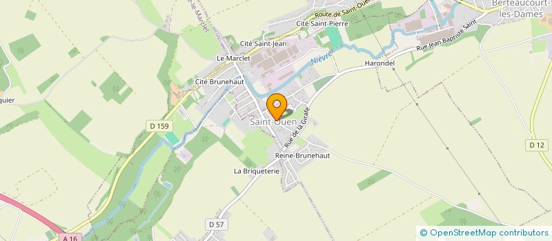 localisation de l'entreprise GIE DU MOULIN  BETTENCOURT-SAINT-OUEN