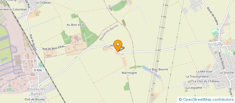 localisation de l'entreprise GIE DU SIREY à BOULAY-LES-BARRES