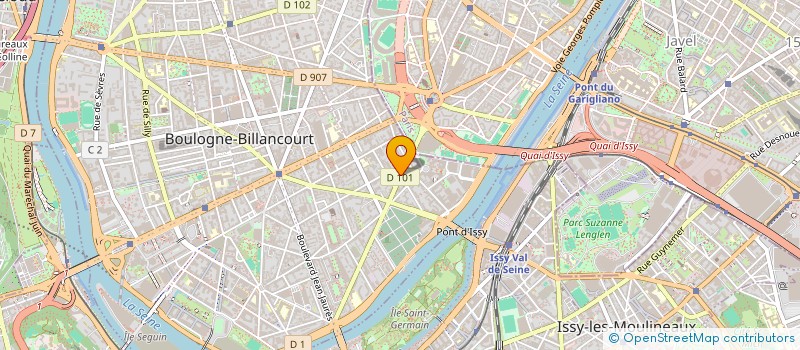 localisation de l'entreprise GIE EDUCTIVE à BOULOGNE-BILLANCOURT