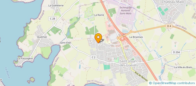 localisation de l'entreprise GIE EMERAUDE ANGORA à SAINT-JOUAN-DES-GUERETS