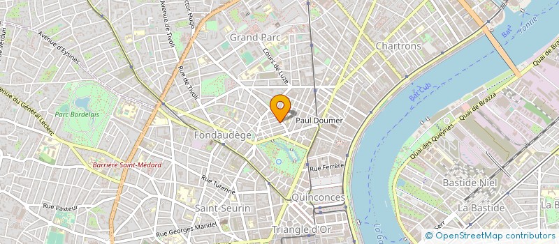 localisation de l'entreprise GIE EPINARD BLEU à BORDEAUX