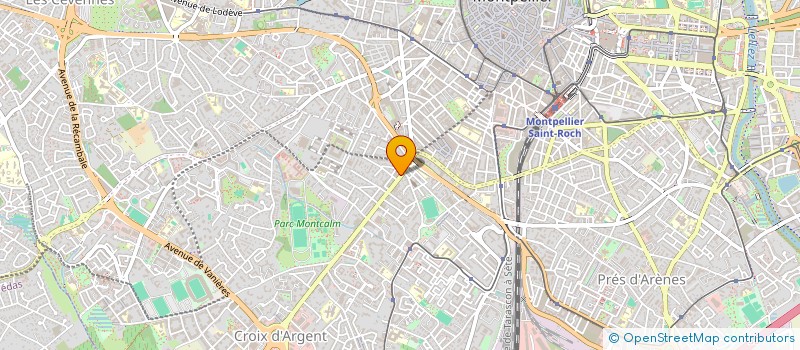 localisation de l'entreprise GIE ESPACE HABITAT à MONTPELLIER