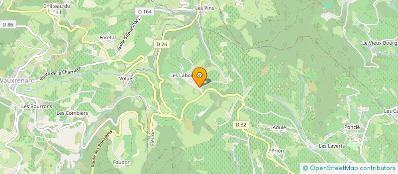 localisation de l'entreprise GIE ETOILES EN BEAUJOLAIS à FLEURIE