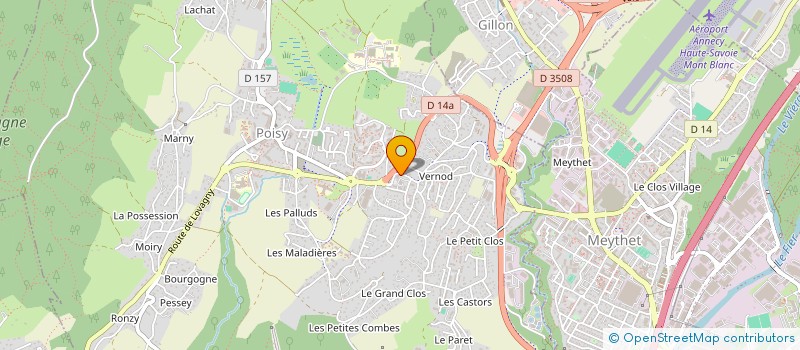 localisation de l'entreprise GIE EURO FLECHE EXPRESS à POISY