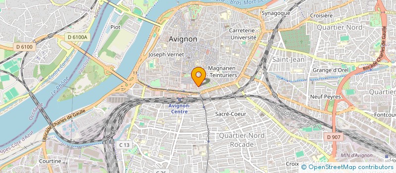 localisation de l'entreprise GIE EXEL à AVIGNON