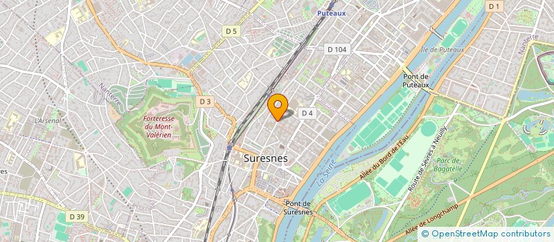 localisation de l'entreprise GIE EXPERTISE EHPAD à SURESNES