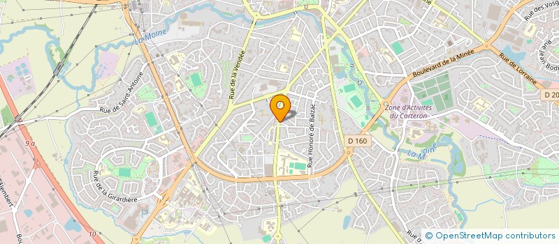 localisation de l'entreprise GIE EXPLOITANTS GALERIE MARCHANDE EUROPE à CHOLET