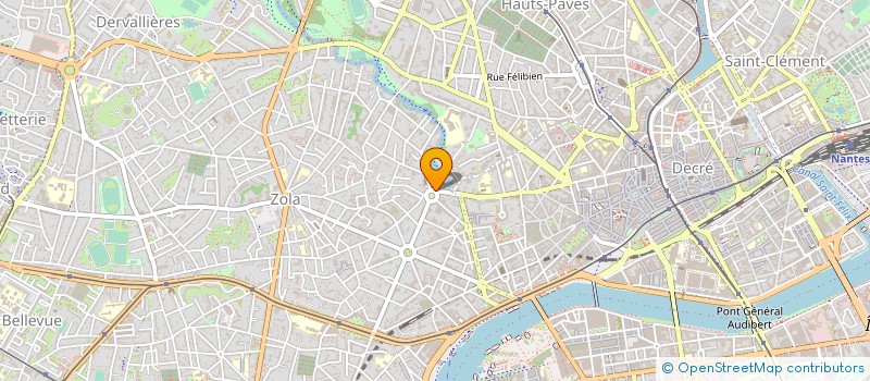 localisation de l'entreprise GIE FARMAX à NANTES
