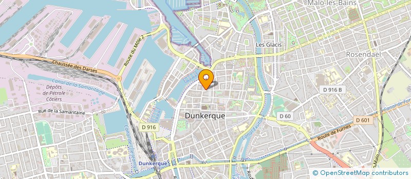 localisation de l'entreprise GIE FLANDRES PATRINOT à DUNKERQUE