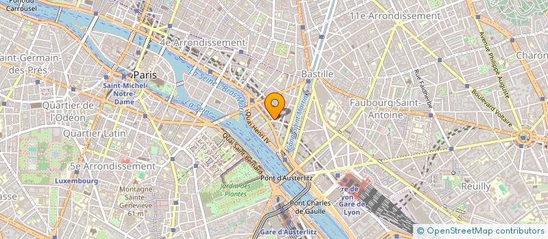 localisation de l'entreprise GIE FLORI 100 à PARIS