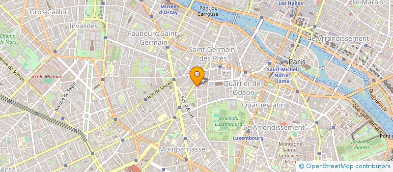 localisation de l'entreprise GIE FORMAPRIV  PARIS