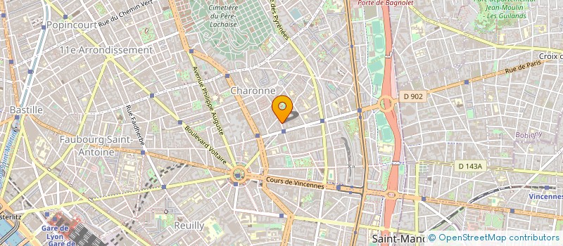 localisation de l'entreprise GIE FROMCO  PARIS