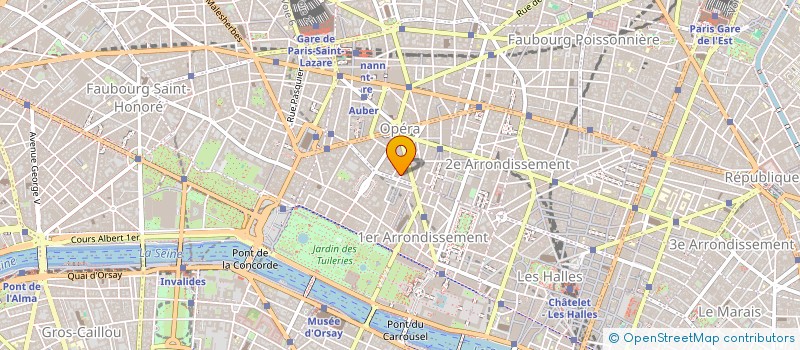 localisation de l'entreprise GIE GAM RESTAURANT à PARIS