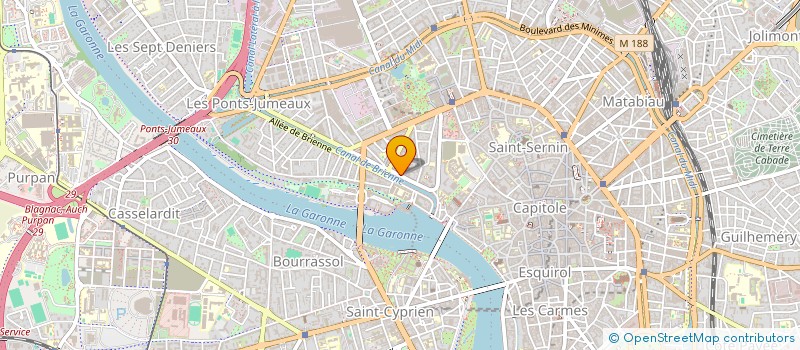 localisation de l'entreprise GIE GCSI à TOULOUSE