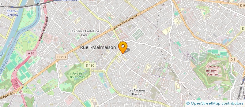 localisation de l'entreprise GIE GIMPP92 à RUEIL-MALMAISON