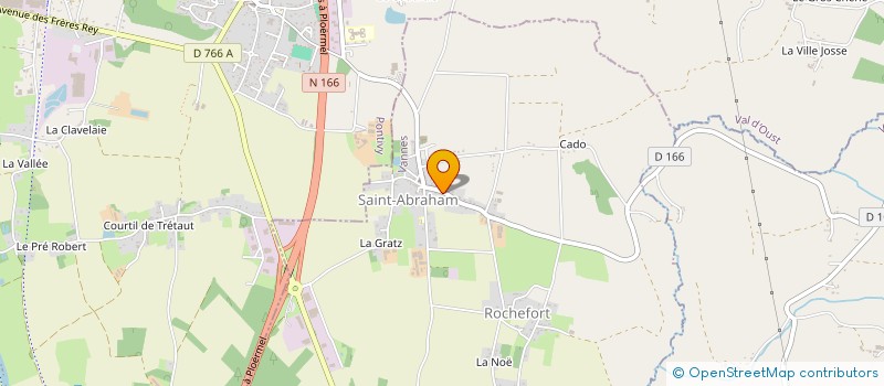 localisation de l'entreprise GIE GIPHAR 56  PLUMELIAU-BIEUZY