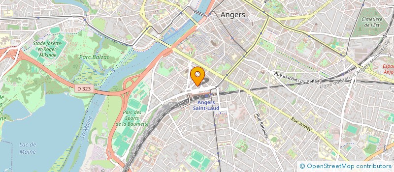 localisation de l'entreprise GIE GONCALVES - BOUGET  ANGERS