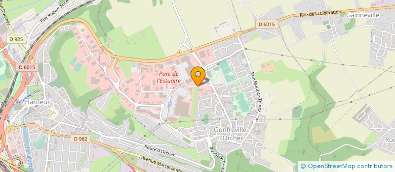 localisation de l'entreprise GIE GONFREVILLE L'ORCHER  GONFREVILLE-L'ORCHER