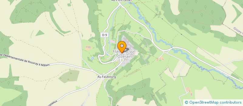 localisation de l'entreprise GIE GRAPHISME IMPRESSION EDITION  FLAVIGNY-SUR-OZERAIN