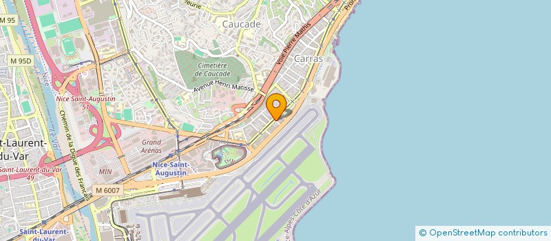 localisation de l'entreprise GIE GROUPE CAP 3000 à NICE