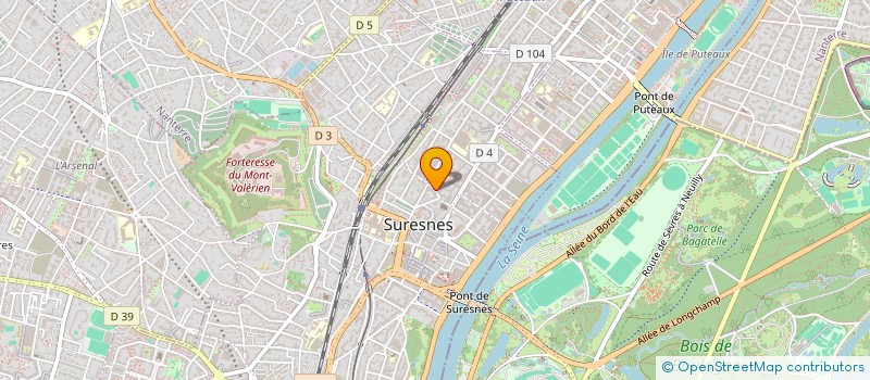 localisation de l'entreprise GIE GROUPE SIGNES  SURESNES
