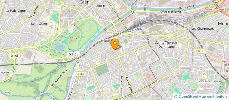 localisation de l'entreprise GIE GROUPEMENT D'ARTISANS NORMANDS à CAEN