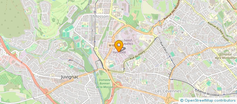 localisation de l'entreprise GIE GROUPEMENT SURETE RESIDENTIELLE INTER-BAILLEURS DE MONTPELLIER MEDITERRANEE METROPOLE à MONTPELLIER
