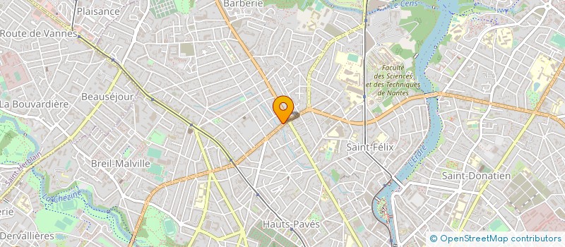 localisation de l'entreprise GIE GROUPEMENT TECHNIQUE DE L OUEST à NANTES