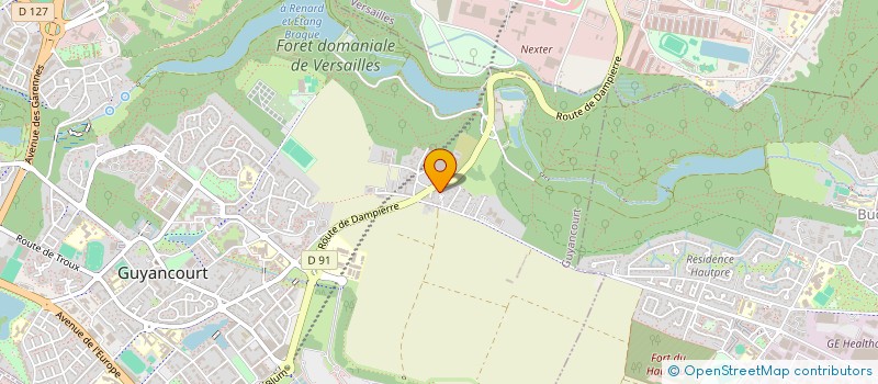 localisation de l'entreprise GIE GUYANCOURT  GUYANCOURT