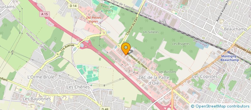 localisation de l'entreprise GIE HERBLAY à HERBLAY-SUR-SEINE