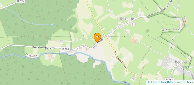 localisation de l'entreprise GIE HIVE OPERATIONS à FONTENELLE