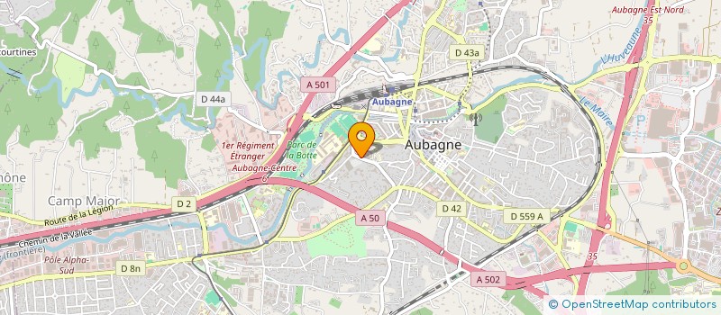localisation de l'entreprise GIE I.R.M DE L'EST MARSEILLAIS à AUBAGNE