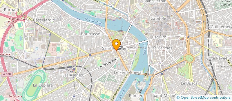 localisation de l'entreprise GIE I R M TOULOUSE SAINT CYPRIEN à TOULOUSE