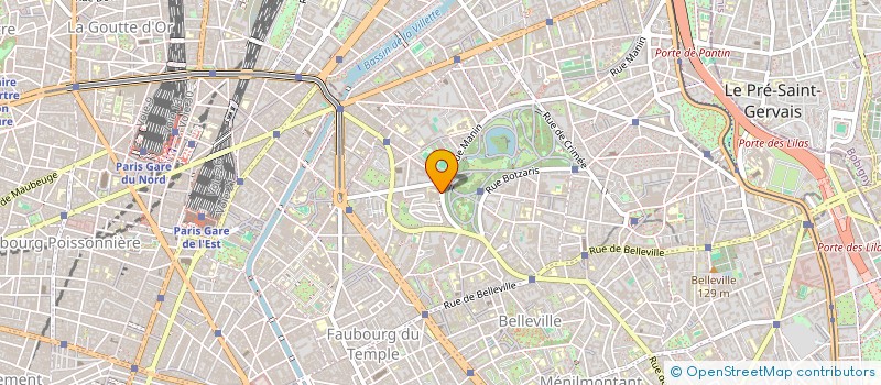 localisation de l'entreprise GIE IMAGERIE DES BUTTES CHAUMONT  PARIS