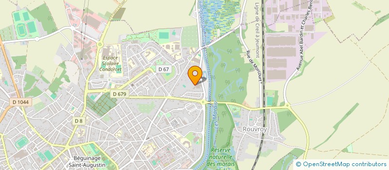 localisation de l'entreprise GIE IMAGERIE MEDICALE DU VERMANDOIS à SAINT-QUENTIN