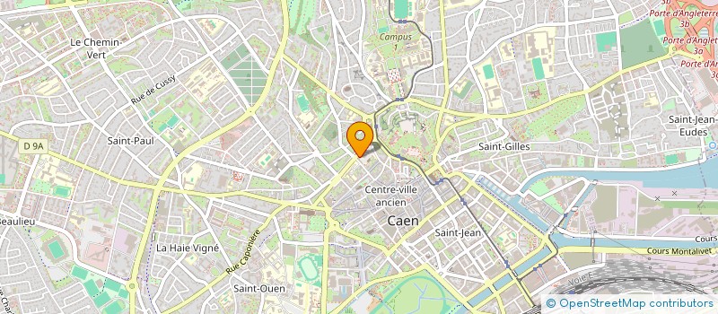 localisation de l'entreprise GIE IMAGERIE MISERICORDE à CAEN