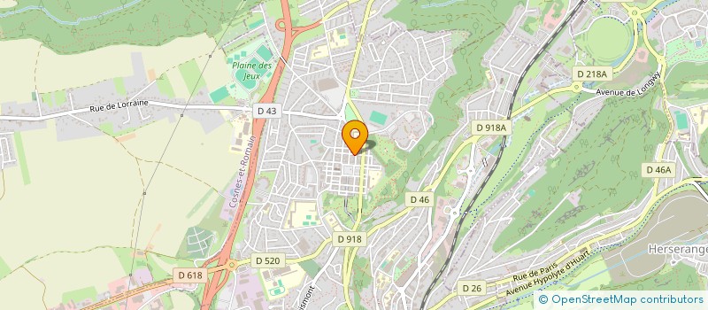localisation de l'entreprise GIE IMMOBILIERE DELPOSEN PHULPIN à LONGWY