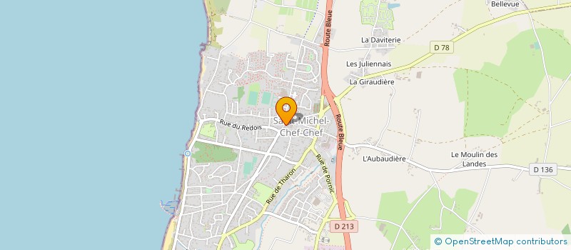localisation de l'entreprise GIE IMMOCEAN à SAINT-MICHEL-CHEF-CHEF