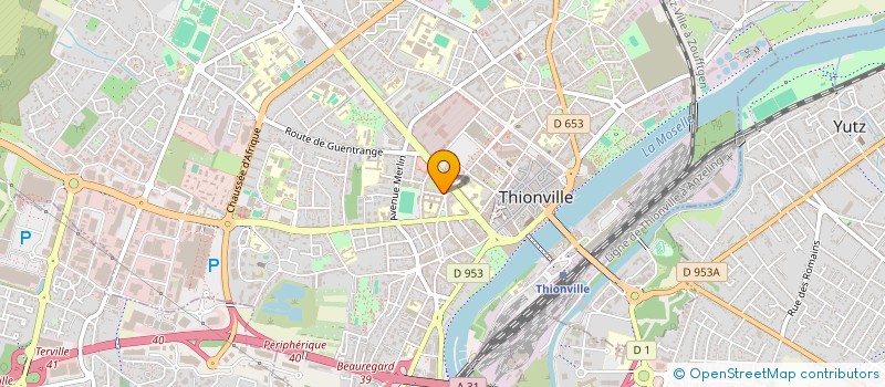 localisation de l'entreprise GIE INGENIERIE DE L'EST à THIONVILLE