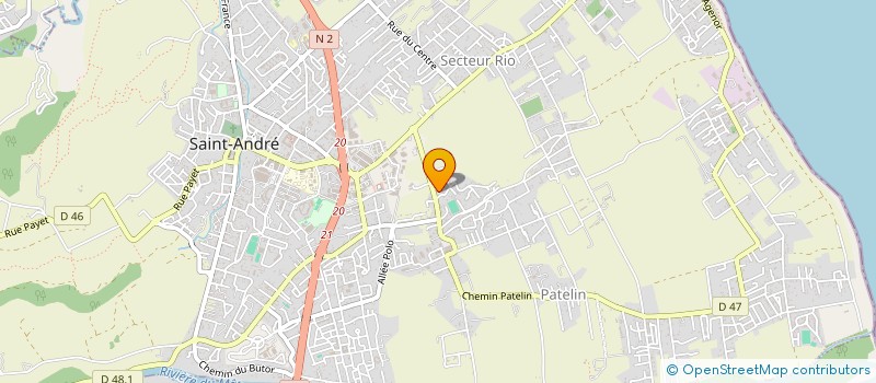 localisation de l'entreprise GIE INTENSIFICATION TRANSPORT EN COMMUN  SAINT-ANDRE